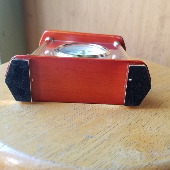 Brookwood Quartz Alarm Analog Clock Carriage Style Methodist Hospital Promo - Picture 5 of 12